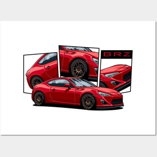 BRZ, JDM Posters and Art